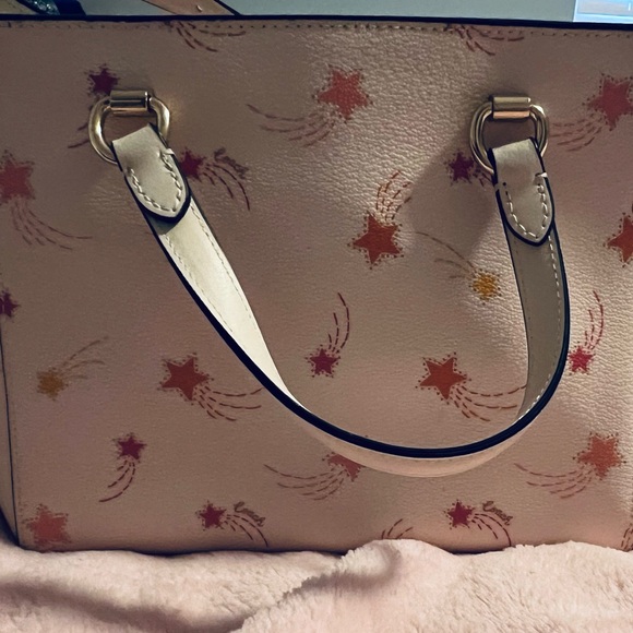 NWOT Coach Alice Satchel LIMITED EDITION Shooting Star Print Bag! - Picture 13 of 16